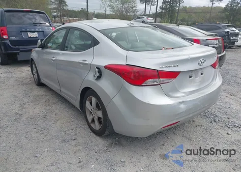 2013 Hyundai Elantra Gls from USA, damaged, VIN KMHDH4AE0DU737205